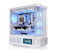 Torre ATX Thermaltake View 370 TG ARGB Blanca cristal templado y refrigeración avanzada