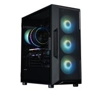 Torre ATX Zalman i3 Neo ARGB V2 Black con ventana lateral y 4 ventiladores ARGB