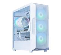 Torre ATX Zalman i3 NEO ARGB V2 Blanca con 4 ventiladores y ventana lateral