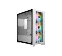 Torre Cooler Master Mini Tower Blanco Ventana Lateral Vidrio Templado RGB 3x120mm USB-C