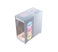 Torre Corsair 4500X LX-R RGB Tempered Glass Blanco Midi Tower 2x140mm USB-C Vidrio templado