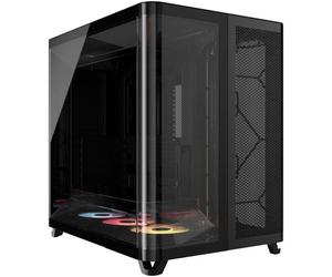Torre Corsair AIR 5400 RS ARGB Cristal Curvo Triple Cámara Negro