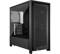 Torre Corsair FRAME 4000D RS Midi Tower, Panel Vidrio Templado, 3 Ventiladores Frontales, ATX/EATX, Sin Fuente, Negra