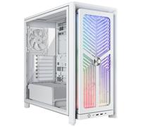 Torre Corsair FRAME 4000X Blanca ARGB Vidrio Templado Modular ATX