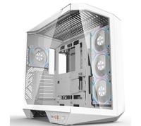 Torre darkFlash DY470 White Full Tower ATX Panorámica Vidrio 4x ARGB PWM