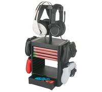 Torre de almacenamiento Venom Games con controlador integrado y estante para ...
