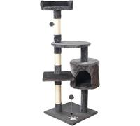 Torre de árbol para Gatos Marco de Escalada para Gatos Arena para Gatos integrada Árbol para Gatos Estante para Gatos Plataforma de Salto Juguete para Gatos Torre para Gatos para Gatos de Interior