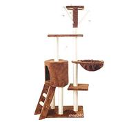 Torre de árbol para gatos Marco de escalada para gatos Arena para gatos integrada Torre de árbol para gatos Estante para gatos Plataforma de salto de juguete grande Suministros para gatos Torre para