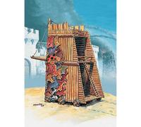 Torre De Asedio 1:72 Figura Kit De Modelo De Plástico ZVEZDA