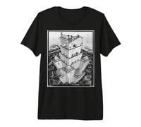 Torre de Babel de Escher Camiseta Premium