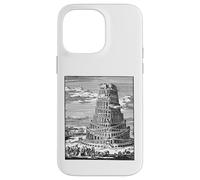 Torre de Babel Estudio Bíblico Carcasa para iPhone 14 Pro Max