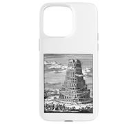 Torre de Babel Estudio Bíblico Carcasa para iPhone 15 Pro Max