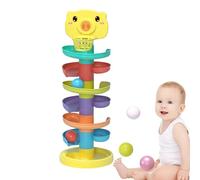Torre de bola - pista de remolino, deslizamiento de rotación | Adorable apile Túnel Set, Brain Development Column Ramp Toy para el aprendizaje de bebés, la coordinación visual, el tiempo de j