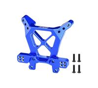 Torre de choque frontal de aleación de aluminio 7075-T6 para Traxxas 1/8 Jato 4X4 VXL BL-2S Racing Buggy Upgrades - Azul