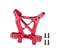 Torre de choque frontal de aleación de aluminio 7075-T6 para Traxxas 1/8 Jato 4X4 VXL BL-2S Racing Buggy Upgrades - Rojo