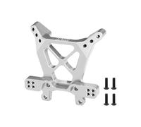 Torre de choque frontal de aleación de aluminio 7075-T6 para Traxxas 1/8 Jato 4X4 VXL BL-2S Racing Buggy Upgrades - Plateado