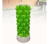 Torre de Cultivo hidropónico Vertical, Sistema de Torre hidropónica Vertical para Hierbas y hortalizas de Interior, Kit de Cultivo aeropónico con Bomba, 80 macetas, jardín hidropónico para a