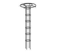 Torre de enrejado vertical de metal, soporte de flores duradero para jardín y patio, perfecto para plantas trepadoras, decoración al aire libre y soluciones que ahorran espacio