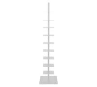 Torre de estantería Vertical, estantería de la Torre,Bookcase de Cuentos de 9 Niveles | Organizadores de Libros de Servicio Pesado, Elegantes estantes flotantes para la Sala de Estar en el hogar