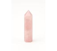 Torre de Piedra, de Varita de Cristal, Cuarzo de Cristal Natural Columna de Cristal Hexagonal,Varitas de Cristal de Cuarzo Rosa, varitas de Cuarzo Claro, Torre (Cuarzo Rosa, 7-8 CM)
