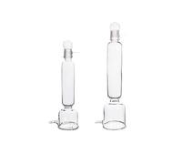 Torre de secado de gas de 250 ml y 500 ml - Secador de gas con tapón y botella de secado por absorción for uso en laboratorio(500ml)