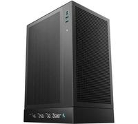 Torre DeepCool CH170 Digital Mini Tower Negra con Display LED y Ventilación Optimizada