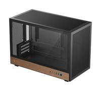 Torre DeepCool CH260 WOOD Micro ATX Negro Madera Vidrio Templado Gaming