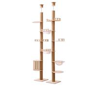 Torre del árbol del Gato Árbol for Gatos, rascador Alto, cápsula Espacial, condominio for, Plataformas de Varios Niveles
