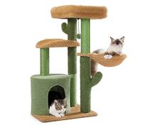 Torre del árbol del Gato Torre de combinación árbol Gato con Poste rascado Lindos Muebles casa Cactus rascador for Mascotas(A)