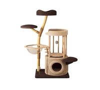 Torre del árbol del Gato Torre for Gatos de 48 Pulgadas for Interior con Pelotas Juguete Condominio Grande y Acogedor
