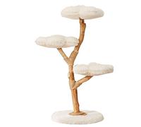 Torre del Gato Juguete de Madera Maciza, pequeño Marco Escalada for Gatos, Nido for, árbol for, gatera integrada Que no ocupa Espacio