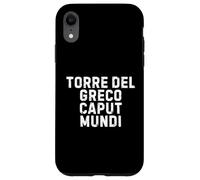 Torre del Greco Caput Mundi Simpatica Uomo Donna Bambino Carcasa para iPhone XR