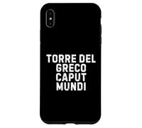 Torre del Greco Caput Mundi Simpatica Uomo Donna Bambino Carcasa para iPhone XS MAX
