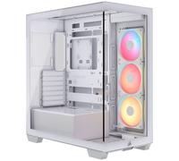 Torre E-ATX Corsair 3500X LXR Link RGB Blanco Cristal Templado