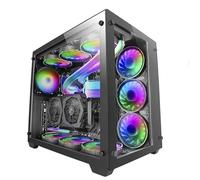 Torre E-ATX Premium XXL Negra con diseño Espacioso, ventilación optimizada y gestión de Cables; Ideal para Gamers y entusiastas del Hardware.