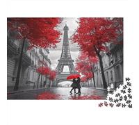 Torre Eiffel de París_1 Puzzle 1000 Piezas De Cartón Grueso Rompecabezas Anti Estrés Adultos para Plan De Fin De Semana como Regalo Original 52x38cm/1000pcs
