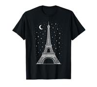 Torre Eiffel de París por la Camiseta