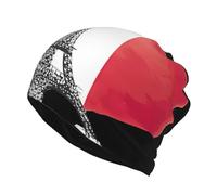 Torre Eiffel París Bandera Nacional Elastica Pañuelos Cabeza Multifunción Bufanda Bandana Bragas Cabeza Turbante Magico Pasamontañas Tubo Uv Pulsera Mascarilla Para Hombre Mujer Festivales Música