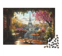 Torre Eiffel Puzzle De 1000 Piezas Adultos Rompecabezas Imposible Juego De Habilidad para Toda La Familia Juego De Colocación De Decoración del Hogar 1000pcs (75x50cm)
