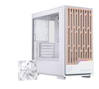 Torre Einarex Pulse PM400 Core White Acero Vidrio Templado Madera 9 Ventiladores