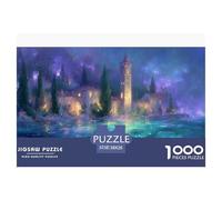 Torre en la ribera Puzzle 3D 38x26cm/1000pcs Juego Relajante Creativo Educativo Y Decoración Hogareña Regalo Universal para Todos