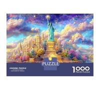 Torre Encantada de París View Puzzle De 1000 Piezas Edificio Landmark Dreamy Perfecto Regalo para Niños, Niñas, Hombres Y Mujeres 38x26cm/1000pcs