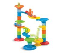 Torre Fat Brain Toys Roll & Bounce - Run para principiantes para nios pequeos y nios