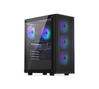 Torre Gaming ENDORFY Ventum 200 ARGB 4x120mm Cristal Templado ATX/Midi-Tower Negro