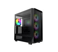 Torre Gaming Montech X5 Black ARGB ATX 3x140mm Ventiladores Vidrio Templado