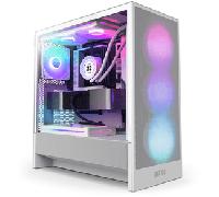 TORRE GAMING NZXT H5 FLOW RGB (2024) | ATX | BLANCO CC-H52FW-R1
