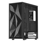 Torre Genesis Diaxid 605F ATX Negro Vidrio Templado USB-C Filtros Antipolvo 5 ventiladores