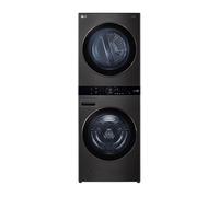 Torre de lavado y secado | LGWT1716BBF, Direct Drive con inteligencia artificial, Bomba de calor Dual Inverter, 17kg lavado, 16kg secado, 1400rpm, clasificación E/D - WT1716BBF