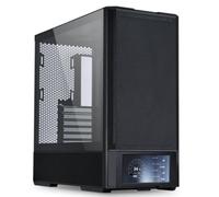 Lian Li LANCOOL 207 G99.LAN207DX.in - Caja de ordenador digital de media torre para videojuegos, color negro | Soporte ATX/Micro-ATX/Mini-ITX | 4 ventiladores preinstalados
