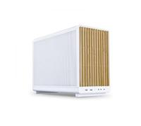Lian Li A3-mATX Wood Edition Micro Form Factor - Caja para computadora/gabinete de juegos - Blanco | Compatible con M-ATX/ITX -G99.A3W-WDG.in